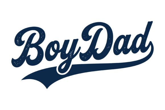 Boy Dad Script Typography Design: A Modern Font for Family Brands