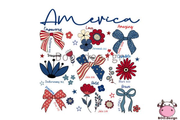 Celebrate in Style: The Whimsical Charm of the 4th of July Bow