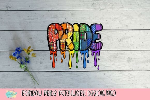 Embrace Vibrant Energy with Rainbow Pride Patchwork Design