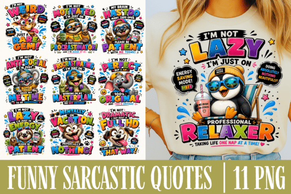 Inject Humor and Personality into Your Brand with Sarcastic Quote Designs