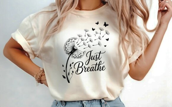 Just Breathe: Crafting Calm with a Dandelion SVG Design