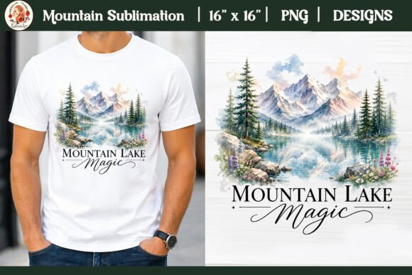 Mountain Lake Magic: Capturing Wilderness in Your Designs