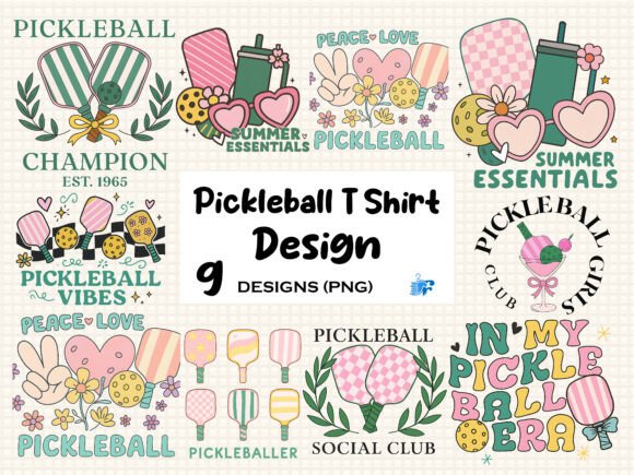 Score Big on Style: The Pickleball Design Bundle