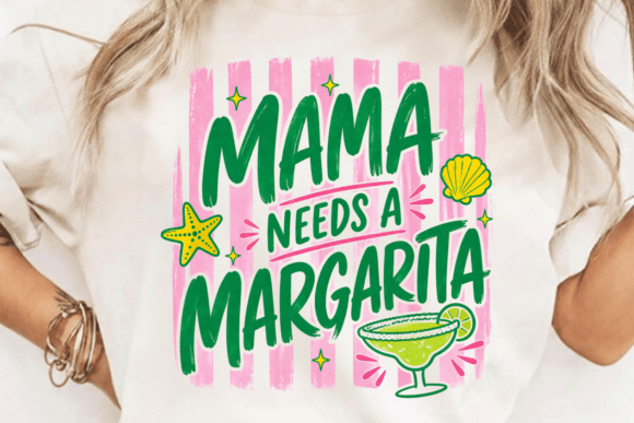 Sip, Design, Repeat: Unleashing the Funny Mama Margarita PNG