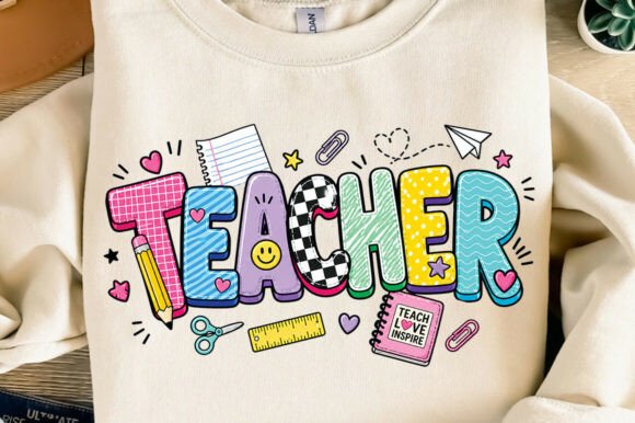 Stylish Preppy Teacher Designs for Back to School Projects