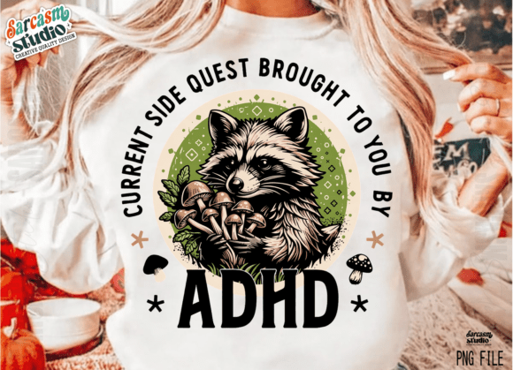 Unleash Your Wild Side with This Quirky Raccoon Design