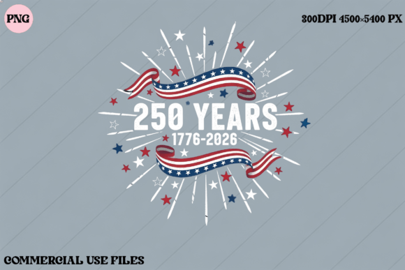 USA 250 Years: 1776-2026 Graphic Design for Your Projects